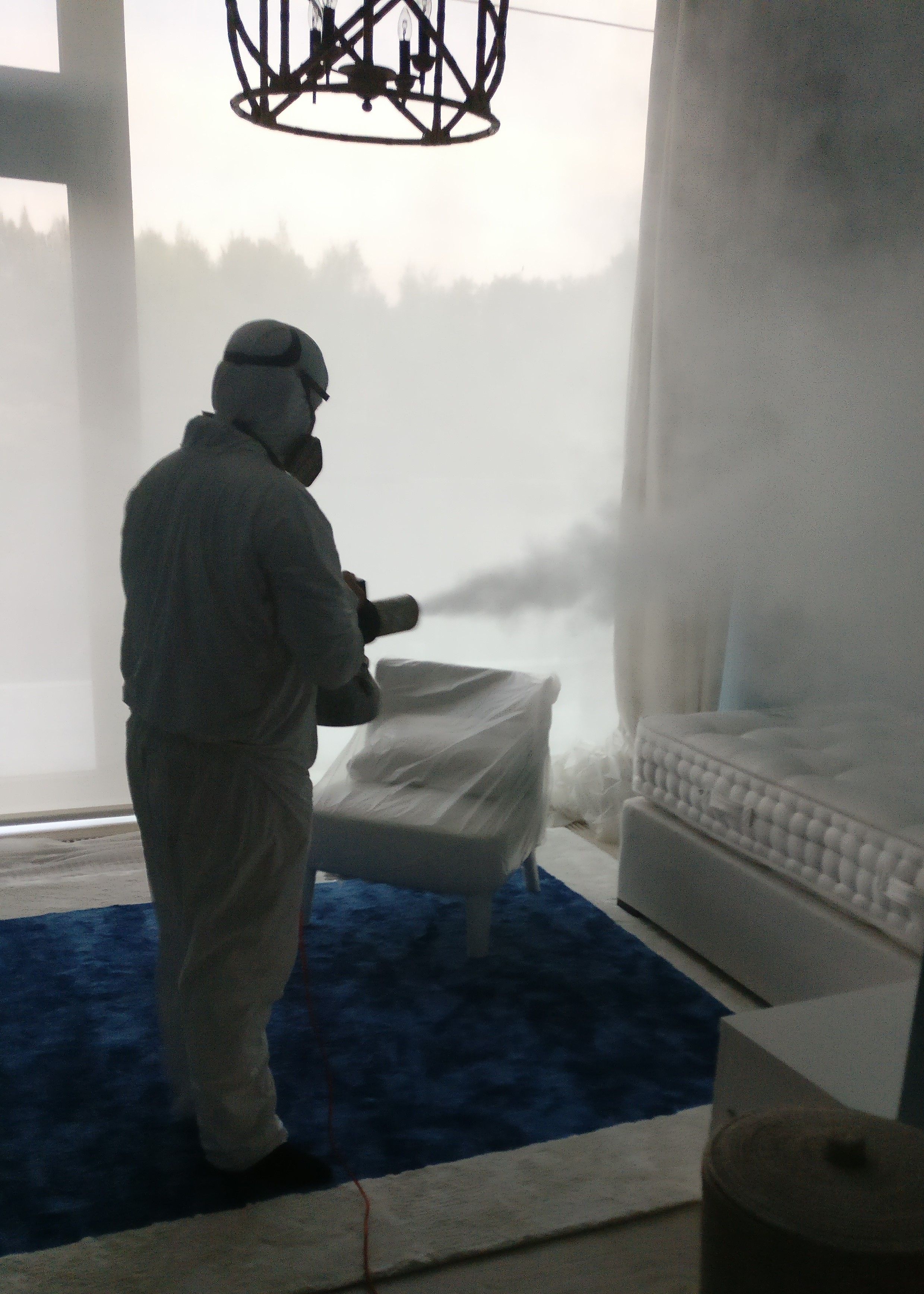 Сухой туман от запахов. Обработка сухим туманом в Смоленске.